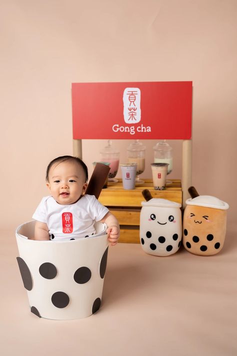 Boba Tea Baby Shower Theme, Boba Theme Birthday Party, Boba Baby Shower, Boba Things, Bubble Tea Party, Boba Store, Boba Birthday, Boba Party, Kawaii Inspiration