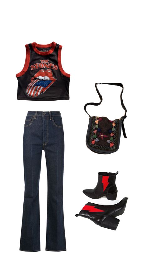 Rolling Stones Outfit Ideas, Rolling Stones Concert Outfit Ideas, Rolling Stones Concert Outfit, Rolling Stones Outfit, Cave Town, Rolling Stones Albums, Rolling Stones Concert, Rolling Stones Shirt, Concert Outfit Ideas