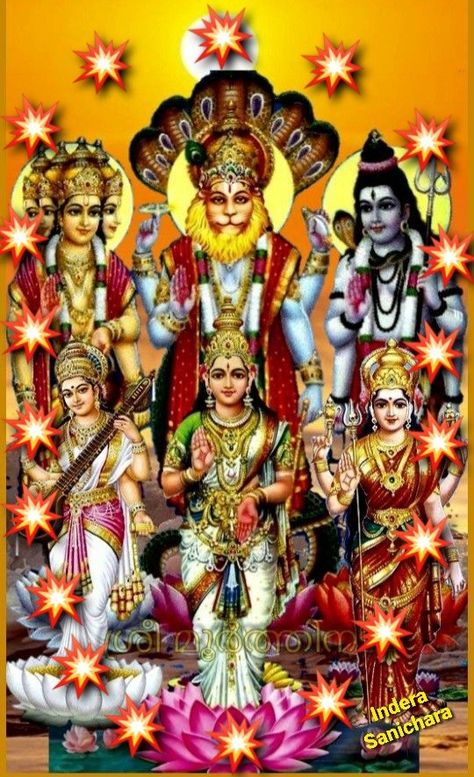 Jai Mata Devi 🙏 Jai Shree Hanuman, Saturn Transit, Lord Narasimha, Shree Hanuman, Krishna Video, Lakshmi Narasimha, Narasimha Swamy, Monday Images, God Blessings