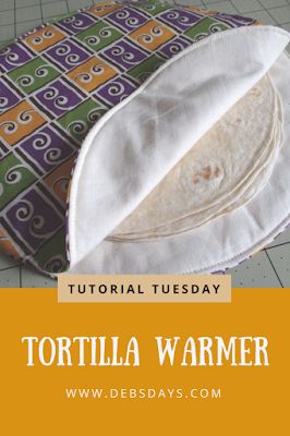 Debs Days: Tutorial Tuesday - How to Sew a Tortilla Warmer Fat Quarter Projects, Tortilla Warmer, Beginner Sewing Projects Easy, Leftover Fabric, Fabric Baskets, Sewing Projects For Beginners, Sewing Skills, Love Sewing, Pot Holder