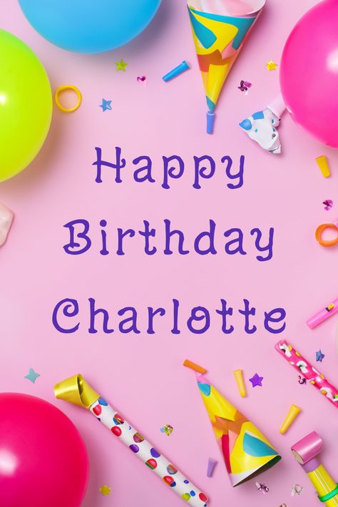 Happy Birthday Charlotte! 🎉🎂

Let's all wish a very happy birthday to the amazing Charlotte today! 🌟

Charlotte, you're a true inspiration to us all with your kindness, strength, and positivity. Here's to another year of blessings, adventures, and joy!

#HappyBirthdayCharlotte #Celebrations #Inspiration Happy Birthday Charlotte, Very Happy Birthday, Very Happy, The Amazing, Greeting Card, Happy Birthday, Greeting Cards, Birthday