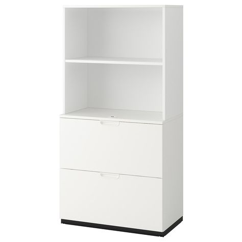 GALANT Storage combination with filing - white - IKEA Ikea Galant, Plastic Edging, Safety Devices, Drawer Unit, Drawer Fronts, Cabinet Furniture, Particle Board, Storage Unit, Storage Cabinets