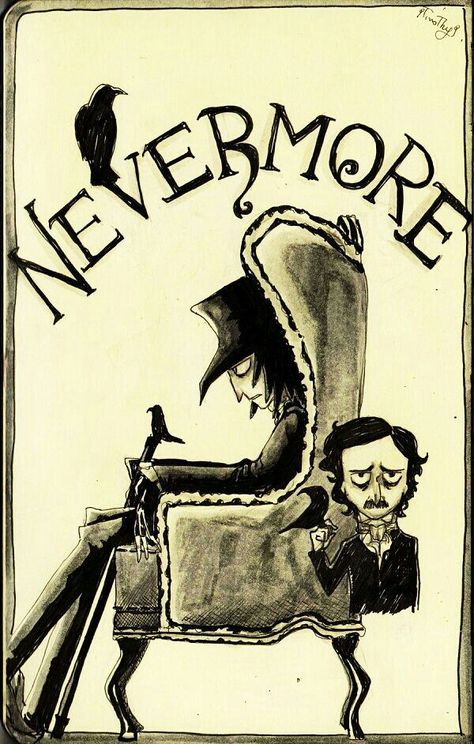 Quoth The Raven Nevermore Edgar Allen Poe Art, Edgar Allan Poe Art, Poe Boy, Poe Quotes, Human Version, Quoth The Raven, Edgar Allen Poe, The Raven, Edgar Allan