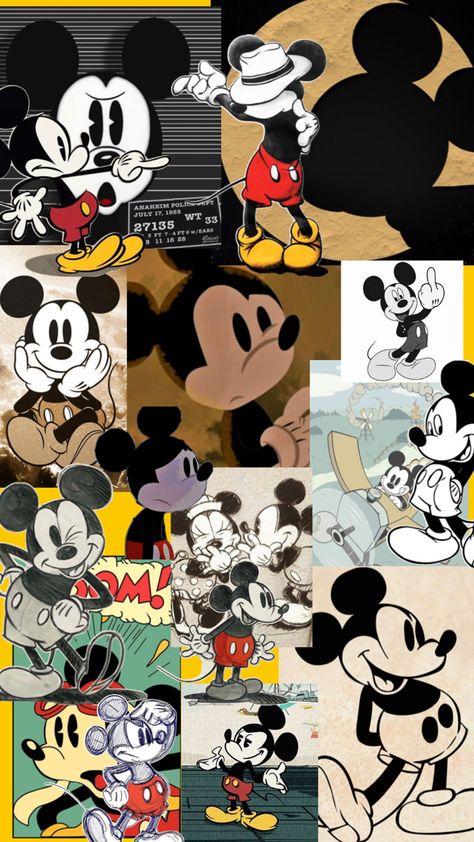 Mickey Mouse Collage, Mickey Mouse Phone, Mickey And Friends, Disney Mickey, Jesus, Collage, Disney, Pins