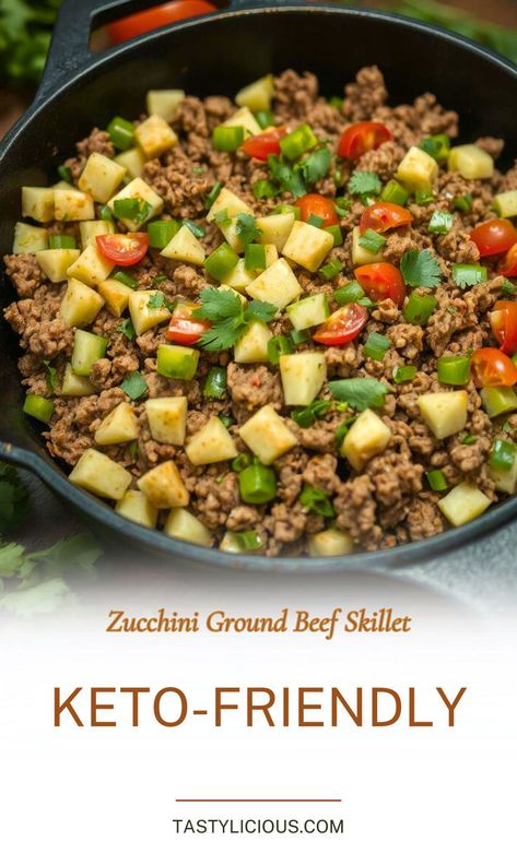 keto zucchini ground beef skillet recipe ground beef dinner ideas easy family dinner recipe ideas low carb dinner ideas easy keto dinner recipe ideas Dinner Ideas Easy Family, Low Carb Dinner Ideas Easy, Zucchini Ground Beef, Ground Beef Zucchini, Ground Beef Dinner Ideas, Ground Beef Skillet, Beef Zucchini, Recipe Ground Beef, Beef Skillet