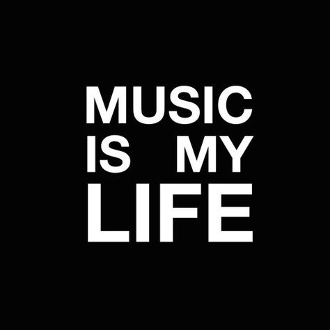 Music Is My Life, Music Is, The Photo, My Life, Music, T Shirt, Black