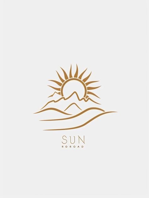 #SunRoadLogo #CateringBrand #TypographicLogo #LettermarkLogo #ModernDesign #FlatVector #3:4AspectRatio #TheCandie Minimalist Sun Logo, Lettermark Logo Design, Lettermark Logo, Cloud Logo, Road Logo, Inspirational Digital Art, Lettermark Logos, Rosé Phone, Sun Graphic