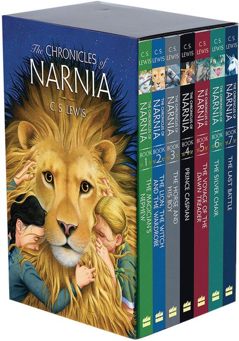 #ad HarperCollins The Chronicles of Narnia Box Set (Books 1 to 7) Can't believe I never read these as a kid.  I am enjoying them with my 10 year old.  Can't wait to read every night. Narnia The Last Battle, Narnia 1, Magician's Nephew, The Silver Chair, Chronicles Of Narnia Books, The Magicians Nephew, Dawn Treader, Narnia Prince Caspian, Billy Kid