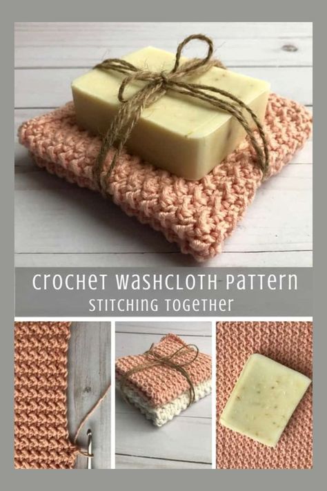 Crochet Baby Washcloth, Farmstand Ideas, Gift Closet, Crochet Washcloth Pattern, Săpunuri Handmade, Ravelry Crochet, Dishcloth Crochet Pattern, Soft Crochet, Washcloth Pattern