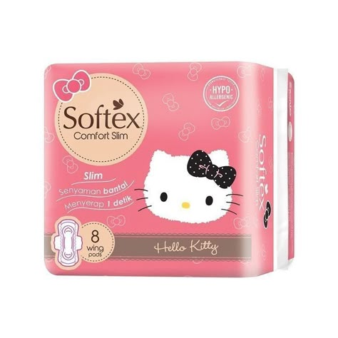 Images Hello Kitty, Just Funny, Period Pads, Pink Kawaii, My Melody Kuromi, Hello Kit, Hello Kitty Pink, Soft Aesthetic, Sanitary Pads