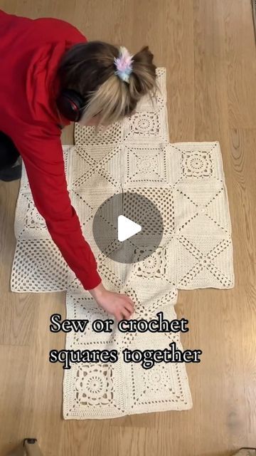 Pauline on Instagram: "Squares: 21 x 21 cm ◻️ This is a somewhat simple pattern to try out if you’re new to crocheting clothing 🧶  -> Check my bio to download my crochet patterns bundle🧶 #crochetpattern #crochetpatterns #grannysquare #grannysquares #grannysquaresweater #crrochet #crocheting #crochetaddiction #crochetaddict #crochettutorial #crochettutorials #crochetersoftiktok #crochettiktok #crochettok #crochettips #crochethack" Crocheting Clothing, Crochet Jacket Pattern, Instagram Square, Crochet Hack, Knitting Paterns, Crochet Clothing And Accessories, Knitting Patterns Free Cardigans, Crochet Lessons, Crochet Clothes Patterns