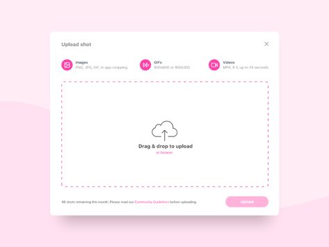 Photo Upload Ui, Weather Ui, App Design Ipad, Web Design User Interface, Card Ui, Floral Logo Design, Add Photo, Ui Design Website, Daily Ui