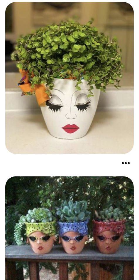 Plants Decoration Ideas, Lawn Renovation, Plant Pots Crafts, Pot Heads, Terra Cotta Pot Crafts Diy, Clay Pot Projects, Seeding Lawn, Flower Pot People, Lawn Care Business