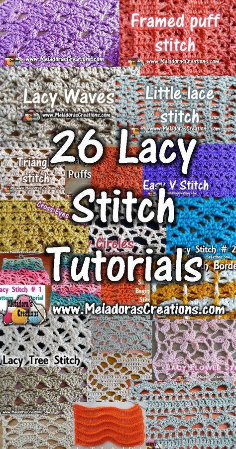 Crochet Stitches Free, Crochet Geek, Easy Crochet Stitches, Crochet Lace Pattern, Crochet Stitches Video, Crochet Lessons, Crochet Simple, Crochet Stitches For Beginners, Crochet Tutorials