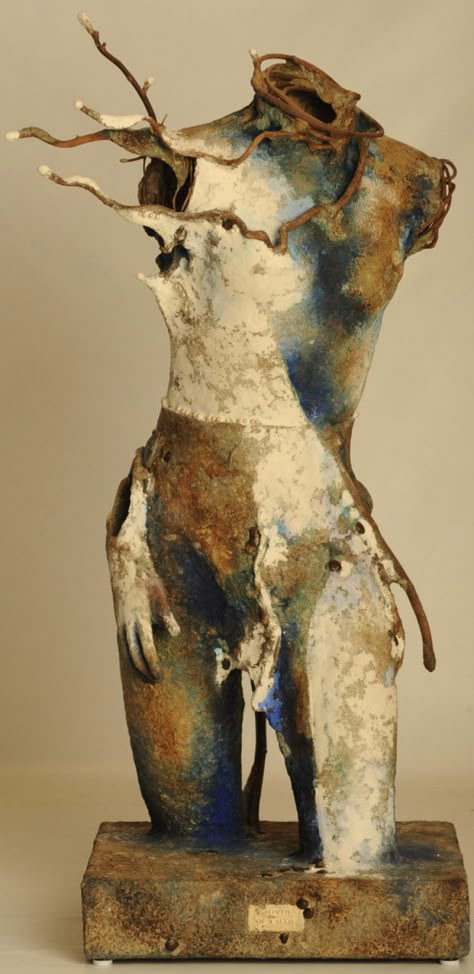 "Growth of a Seed" by Kathleen Girdler Engler | ArtFields Art Competition Ceramic Sculpture Figurative, Mannequin Art, Figure Sculpture, Sculpture Metal, Ceramic Figures, Sculpture Ideas, Contemporary Sculpture, Pinstriping, Outdoor Sculpture