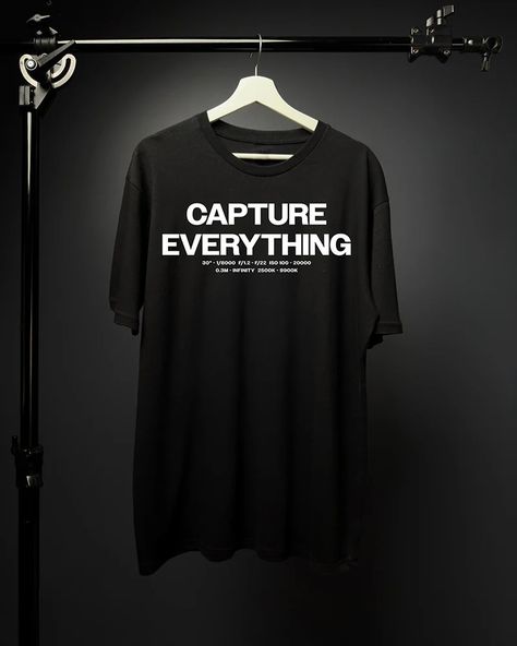 No clichés, no gimmicks. Just gear for those who truly live behind the lens. Link in bio #CaptureEverything #photographylovers #photographer #fashion Funny Photographer, Camera Lover, Photographer Humor, Meme Shirts, Trendy Photography, Tshirt Photography, Photographer Gifts, Photography Gear, Camera Settings