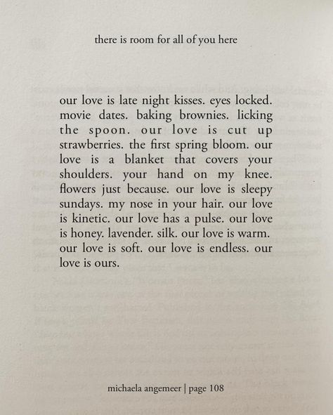 our love is ours 🫶🏼 from my book ‘there is room for all of you here’ #wlw #poetry #lovequotes #loveislove #poetrybooks Book Page About Love, Wlw Book Pages, Love Book Pages, Wlw Poetry, Universe Love, Writing Quotes, Poetry Books, Love Poems, Love Book