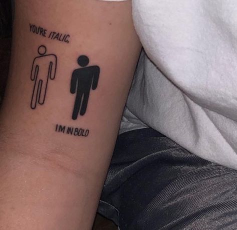 Billie Eilish Tattoo Ideas, Eilish Tattoo, Billie Eilish Tattoo, 27 Tattoo, Grunge Tattoo, Stick N Poke Tattoo, Cute Tiny Tattoos, Poke Tattoo, Aesthetic Tattoo