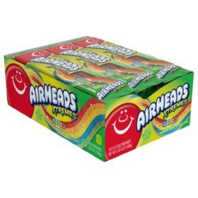 Airhead Extremes, Airheads Candy, Sour Belts, Taffy Candy, Rainbow Candy, Chewy Candy, Sugar Crystals, Bulk Candy, Sour Candy