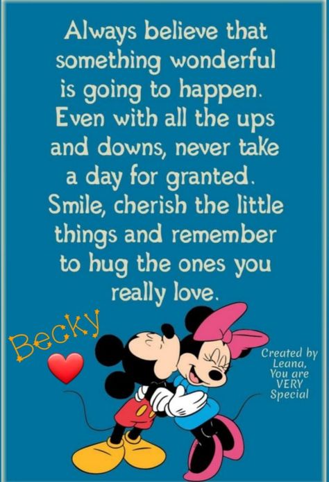 Mickey Mouse Quotes Inspiration, Mickey Mouse Quotes, Mouse Quotes, Aladdin Wallpaper, Tuesday Quotes Good Morning, Cute Disney Quotes, Sweetheart Quotes, Goodnight Quotes, Mouse Pictures