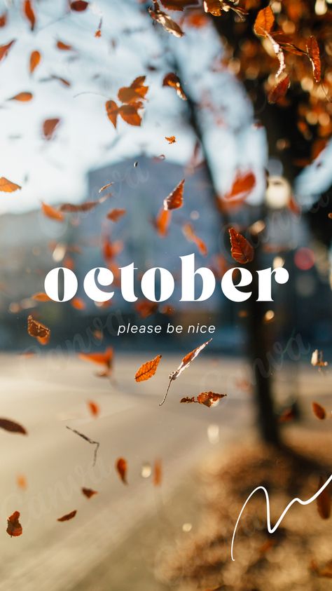 Click on the image to access this template and edit it in the Canva app. Instagram templates, instagram design, instagram stories , instagram stories ideas, hello autumn, hello fall, autumn, october, leaves, autumn leaves, yellow trees, modern stories design, fall, canva templates instagram, canva templates, canva templates Hello October Instagram Story, Autumn Social Media Posts, October Instagram Story, Hello October Instagram, New Collections Poster, October Leaves, Learning A New Skill, Autumn Instagram, Autumn October