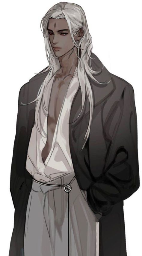 White Hair, A Man, The Story, Wattpad, Hair, Anime, White, Black