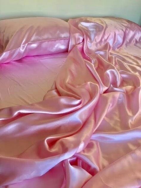 Satin Bedding, Satin Sheets, Perfect Bedding, Black Bedroom, Future Apartment, Dreamy Room, Room Makeover Bedroom, Dream Room Inspiration, Pink Room