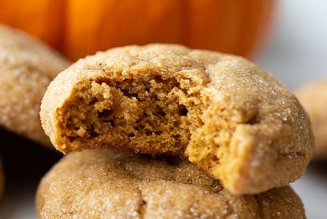 Soft and Chewy Pumpkin Molasses Cookies Pumpkin Molasses Cookies, Pumpkin Molasses, Pumpkin Snickerdoodle Cookies, Traditional Meatloaf, Molasses Cookies Recipe, Coconut Chocolate Chip Cookies, Chocolate Crinkle Cookies, Snickerdoodle Cookies, Molasses Cookies