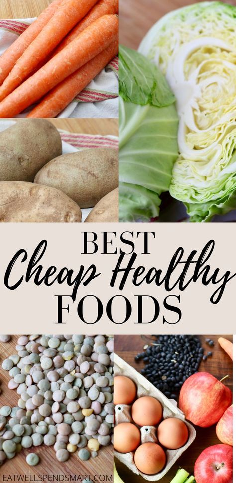 Healthy Foods To Buy, Health Meal Prep, Fruit Recipes Healthy, Healthy Budget, Cheap Healthy, Healthy Food Facts, Healthy Recipes On A Budget, Cheap Healthy Meals, Health Dinner Recipes