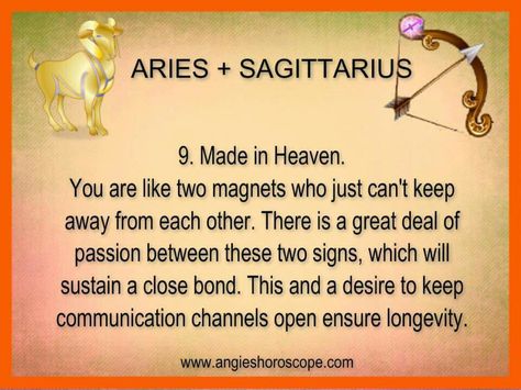 Friendship and love, between the horoscopes Aries Man Sagittarius Woman, Aries And Sagittarius Compatibility, Citation Force, Sagittarius Compatibility, Sagittarius Relationship, Horoscope Quotes, All About Aries, Aries And Sagittarius, Signs Quotes