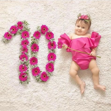 10months Baby Photoshoot, Baby Monthly Photo Ideas, 12 Month Pictures, One Year Pictures, Baby Milestones Pictures, Monthly Baby Pictures, Milestone Pictures, Cozy Nursery, Father And Baby