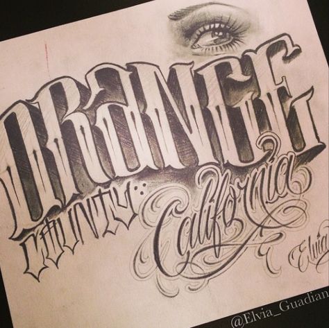 I love Orange County Orange County Tattoo Ideas, Oldies Letters, Orange County Tattoo, Lifes A Gamble Tattoo, Raiders Tattoos, Chest Tattoo Drawings, Family First Tattoo, Heaven Tattoos, Chicano Lettering