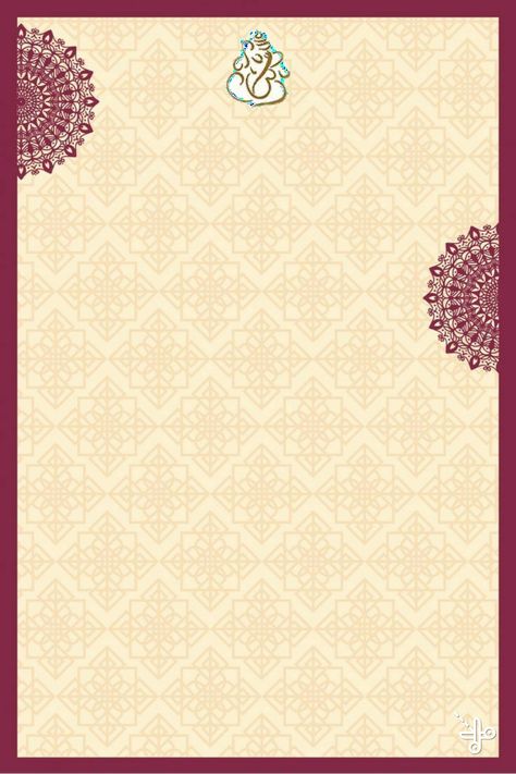 Blank Wedding Invitation Templates Cards, Ayush Homam, Pamplet Design, Ganpati Invitation Card, Blank Wedding Invitation Templates, Indian Invitation, Wedding Illustration Card, Blank Wedding Invitations, Indian Invitation Cards