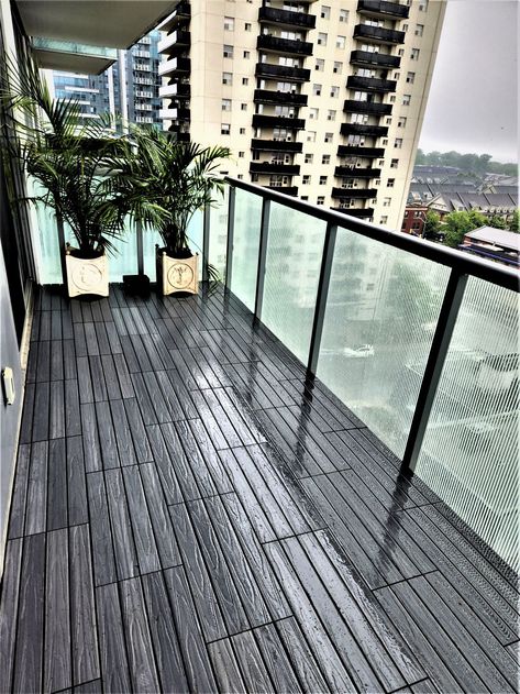 Take a look at our install of the day, done in NOLA Condos developed by #frambuildinggroup Would you like a free balcony redesign? Contact us today to get started. https://zurl.co/g759 #BalconyFlooring #BalconyMakeover #GTALiving #CondoLiving #OutdoorLivingSpace #CondoBalcony #BalconyLife #compositedecktiles #decktiles #outdoorflooring #patioflooring #deckdesign #deckideas #outdoorliving #deckrenovation #deckmakeover #decking #deckingtiles #deckingideas #deckingdesign Balcony Redesign, Deck Renovation, Condo Balcony, Deck Makeover, Balcony Flooring, Deck Tiles, Patio Flooring, Condo Living, Deck Design