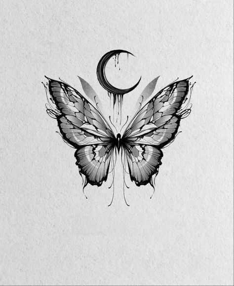 Art Tattoos, Tattoo Art, Tattoo Ideas, Moon, Tattoos, Black, Bodypainting