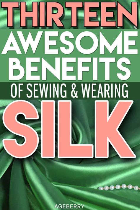 Silk Sewing Projects, Sewing Silk, Sewing Bias Tape, Silk Benefits, Sewing Tutorials Bags, Sewing Garments, How To Wash Silk, Sewing Tricks, Silk Quilt