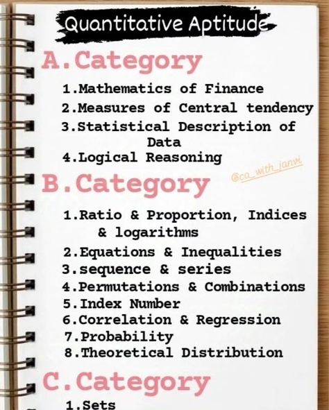 CA Foundation A, B, C, Analysis #ca❤ #caaspirants #castudents #cafoundation #cafoundationstudents #cafoundationnotes #cafoundationquantitativeaptitude #cafoundationaccounts #cafoundationclasses #cafoundationlaw #cafoundationsyllabus #cafoundationsyllabus2024 #cafoundationjanuary2025attempt Ca Foundation, Central Tendency, Sequence And Series, Permutations And Combinations, Equations, A B C, Logic, Finance, Foundation