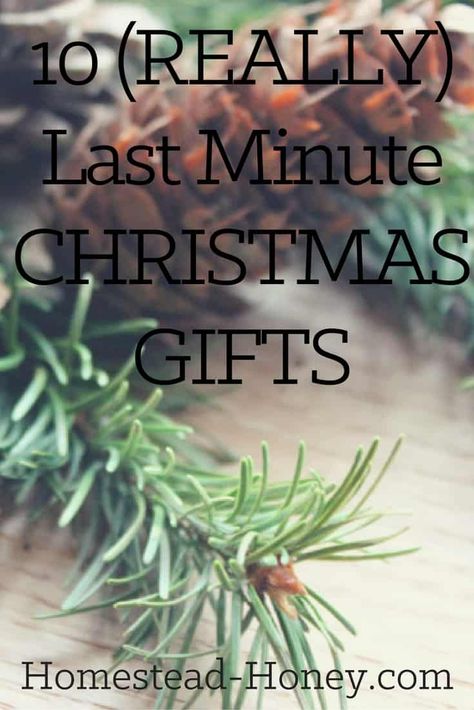 Searching for a last minute christmas gift for a special homesteader? Here are 10 ideas for homemade gifts that can be made in less than an hour, but are still special and meaningful. | Homestead Honey Last Minute Christmas Gifts Diy, Christmas Neighbor, Inexpensive Christmas Gifts, Neighbor Christmas Gifts, Christmas Gifts For Parents, Last Minute Christmas Gifts, Neighbor Gifts, Homemade Christmas Gifts, Gift Tags Printable