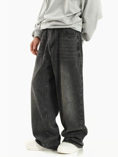 Modern Streetwear, Y2k Pants, Fall Fit, Streetstyle Fashion, Streetwear Style, Grey Pants, Clothing Styles, Vintage Vibes, Hair Oil