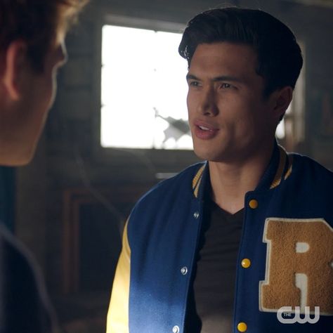 (@thecwriverdale) There's only one person who controls The Dark Circle. Stream the latest! Link in bio. #Riverdale Reggie Mantle, Charles Melton, Riverdale Cast, Dark Circle, Long Hair Styles Men, Asian Actors, Dark Circles, Riverdale, Marvel Dc