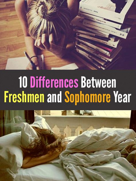 10 Differences Between Freshmen and Sophomore Year Sophomore Year High School Tips, Sophomore Year Aesthetic, Sophomore Year High School, Highschool Sophomore, High School Tips, Year Aesthetic, College Survival, High School Hacks, Living On A Budget