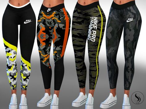 Colorful Athletic Yoga And Fitness Leggings - The Sims 4 Catalog Sims 4 Female Workout Clothes, Sims4 Cc Leggings, Sims 4 Female Pants, Sims 4 Sports Wear, Sims 4 Athletic Wear, Sims 4 Cc Active Wear, Black Sims 4 Cc Clothes Women, Sims 4 Workout Clothes, Sims 4 Cc Clothes Female Pants