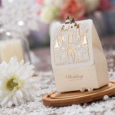 Castle Cutout, Disney Wedding Decorations, Chinese Wedding Favors, Wedding Illustrations, Happiness Symbol, Disney Inspired Wedding, Engagement Party Favors, Disney Wedding Theme, Field Wedding