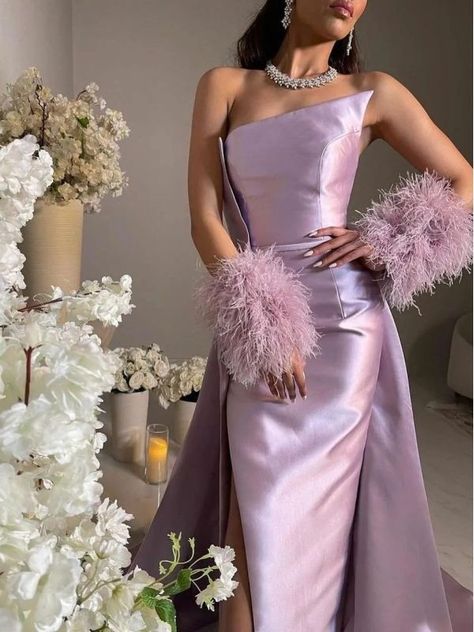 Royal Dresses, Evening Dress Fashion, Purple Satin, Dress Stores Online, Gala Dresses, Evening Dresses Elegant, Glam Dresses, Formal Style, Birthday Dresses