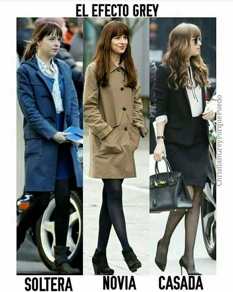 Anastasia Steele Style, Anastasia Steele Outfits, Therapist Outfit, Dakota Johnson Street Style, Animal Comics, Anastasia Grey, Dakota Johnson Style, Fifty Shades Movie, Wife Style