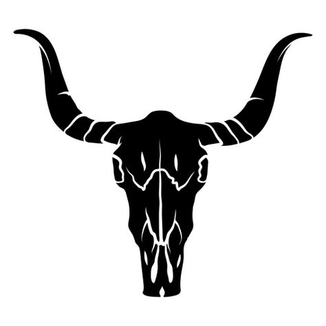 Bulls skull cut out PNG Design Bulls Skull, Bull Skulls, Png Design, Svg Design, Png Image, T Shirt Design, Vector Art, Moose Art, Spiderman