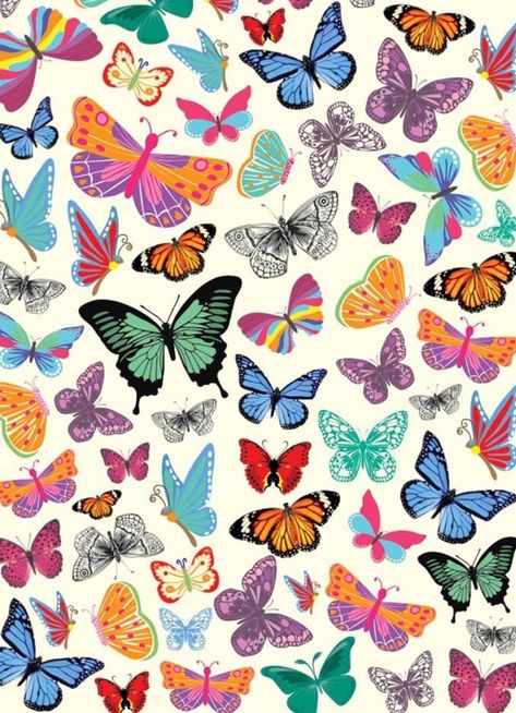 Butterfly Pattern Kristina Webb, Picture Collage Wall, Photo Wall Collage, Iphone Background Wallpaper, Art Collage Wall, Hippie Art, Picture Collage, Butterfly Wallpaper, Butterfly Pattern