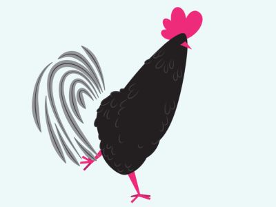 Chicken Running, Running Vector, City Chicken, Chicken Run, Rooster Art, Good Night Blessings, Chickens And Roosters, Chicken Runs, Animated Characters