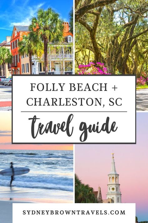 Charleston South Carolina Beaches, Charleston Itinerary, Folly Beach South Carolina, Charleston Travel Guide, Charleston Beaches, Folly Beach Sc, Charleston Vacation, South Carolina Vacation, South Carolina Travel