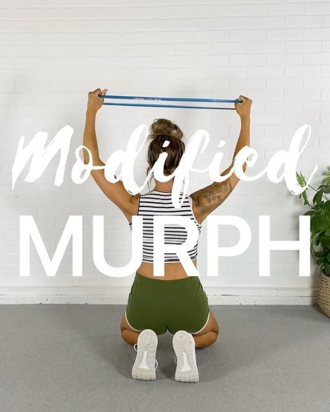 Kaitlin on Instagram: “Modified Murph Workout! . Start with a 1 mile run/jog/walk . Then move into the "pull ups". I'm modifying by using a band and really…” Modified Murph Workout, The Murph Workout Modified, Murph Crossfit Workout, Crossfit Warmup Exercises, Murph Workout Crossfit, Crossfit Warmup, Crossfit Warmup Games, Murph Workout, The Murph